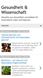 Mobile Screenshot of gesundheitundwissenschaft.com